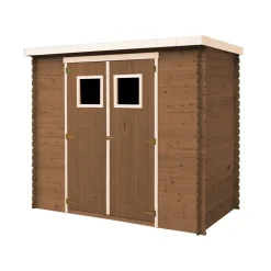 TIMBELA - 5l de produit de protection blanc + 5l de produit de protection chêne clair timbela dkmt01-darkoak/white