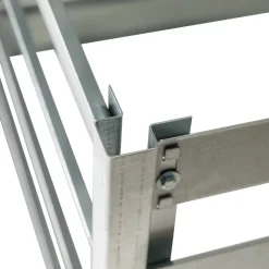 TIMBELA - Module d’extension pour le composteur timbela m800 - 91 x 91 x h85 cm / 704l - composteur de jardin en métal - bac à compost