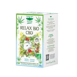 Tisane relax bio, au CBD - 32g