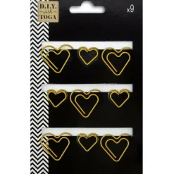 TOGA - 9 trombones c艙urs - dorés