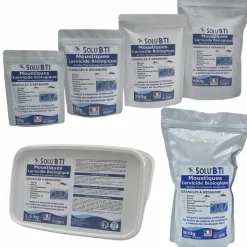 TOUT POUR LES NUISIBLES - Solu'bti - moustiques - 400 gr de larvicide biologique