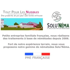 TOUT POUR LES NUISIBLES - Solunéma - thrips - nématodes (sf) - 25 millions pour traiter jusqu'à 50 m²