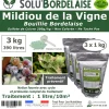 TOUT POUR LES NUISIBLES - Solu'bordelaise - 3 kg de bouillie bordelaise - mildiou de la vigne - utilisable agriculture biologique - 3 sachets de 1 kg