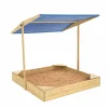 TP TOYS - Bac à sable bois fsc® avec auvent