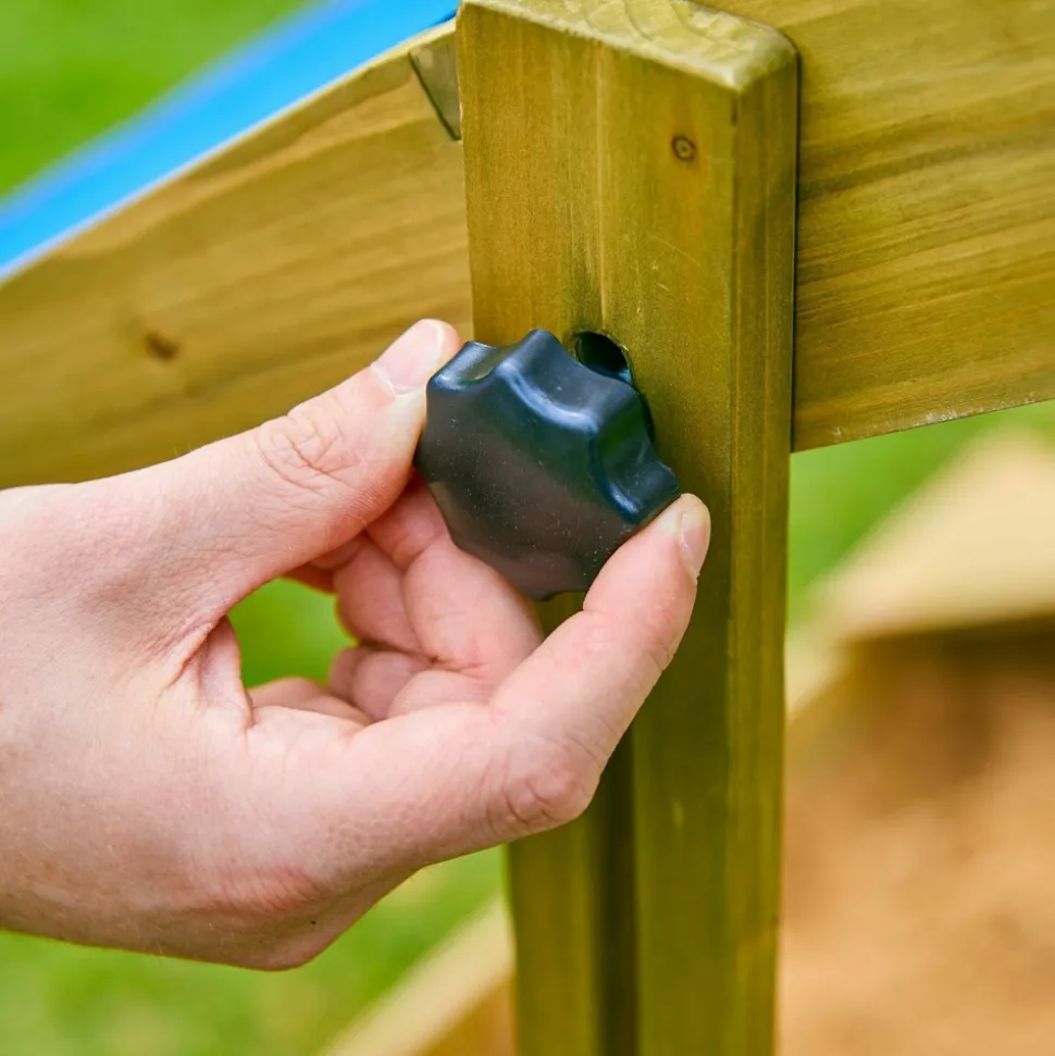 TP TOYS - Bac à sable bois fsc® avec auvent