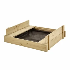 TP TOYS - Bac à sable bois fsc® avec bancs intégrés