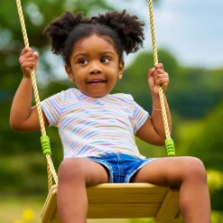 TP TOYS - Balançoire bois pour portique h300-350 cm