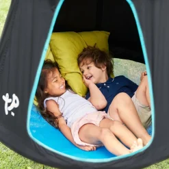 TP TOYS - Balançoire tente ovni noir h190-250 cm