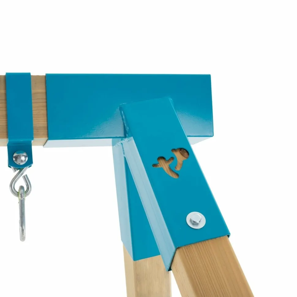 TP TOYS - Portique amarante bois carre