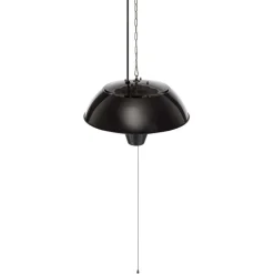 TRISTAR - Chauffage de patio suspendu ka-5273 1500 w halogène noir