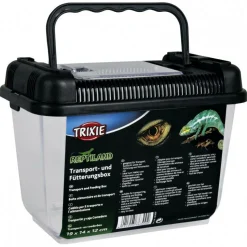 TRIXIE - Boîte transport et d'élevage 19 x 14 x 12 cm. Pour reptile. Couleur aléatoi