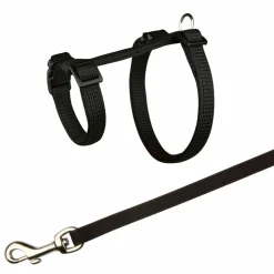 TRIXIE - Harnais avec laisse pour lapins. Couleur aléatoire.