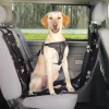 TRIXIE - Housse de siège auto pour chiens 65 x 145 cm noir et beige