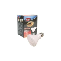 TRIXIE - Lampe céramique de chauffage infrarouge 100 w pour reptiles