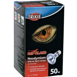 TRIXIE - Lampe spot neodymium à chaleur 50 w pour reptile