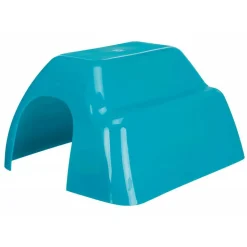 TRIXIE - Maison en plastique 29 x 19 x 33 cm couleur aléatoire pour lapins nain