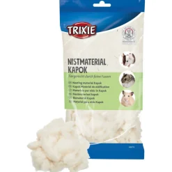 TRIXIE - Matériau de nidification kapok 40g pour rongeur et oiseau