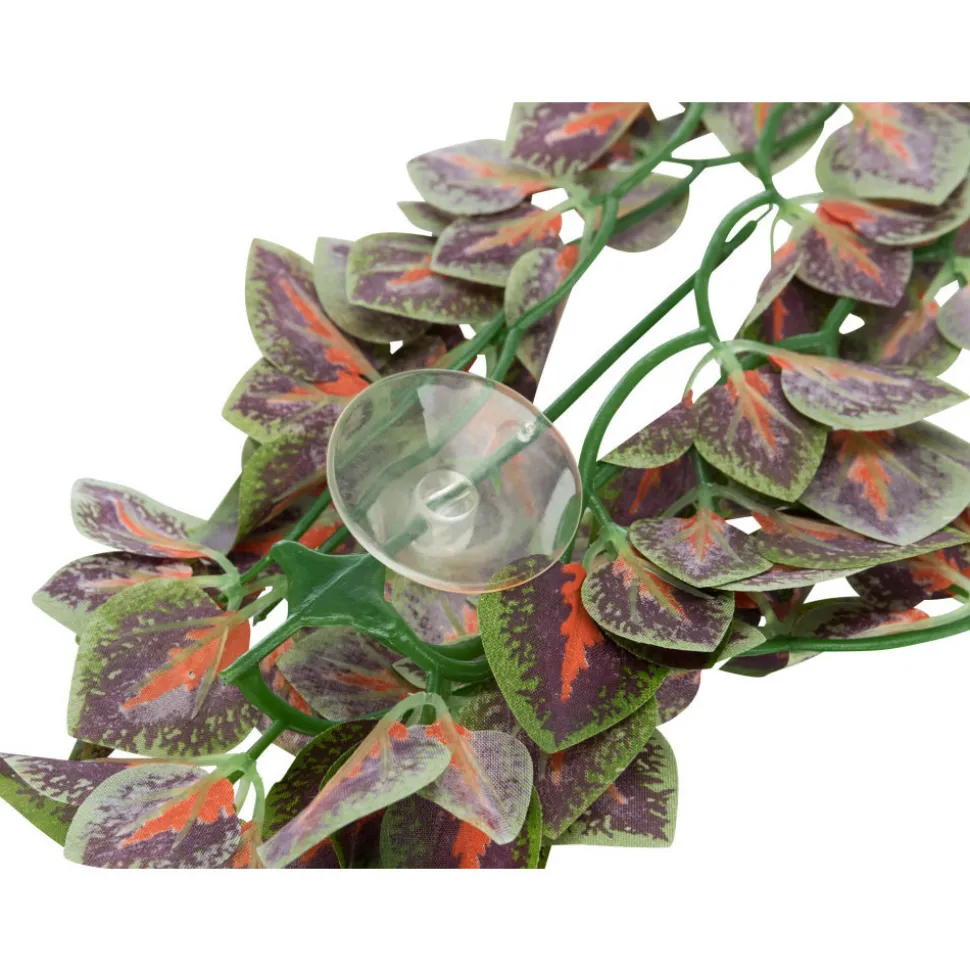 TRIXIE - Plante en tissu à suspendre, folium perillae, pour reptiles 50 cm