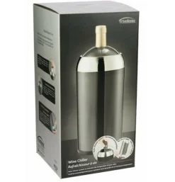 Trudeau refroidisseur à bouteilles titane/chrome - 5060078