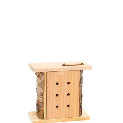 TRUFFAUT - Abri double à coccinelles, en bois Douglas L.16 x P.7,5 x H.15 cm