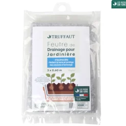 TRUFFAUT - Feutre de drainage en sachet 0,6 x 3 m