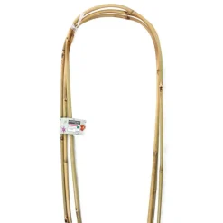 TRUFFAUT - Lot de 3 tuteurs arceaux bambou Diam. 10/16 mm H. 150 cm