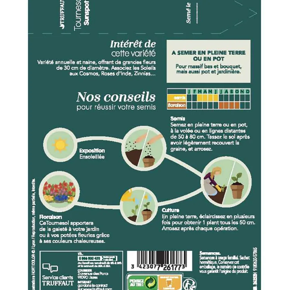 TRUFFAUT - Tournesol sunspot 3 g