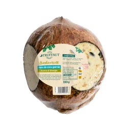 TRUFFAUT BIODIVERSITÉ - Boule de graisse noix de coco pour oiseaux du jardin - 350 g