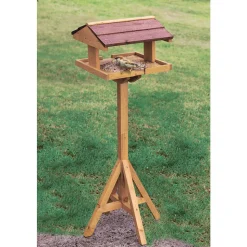 TRUFFAUT BIODIVERSITÉ - Mangeoire sur pied Harmony pour oiseaux de hauteur 116 cm