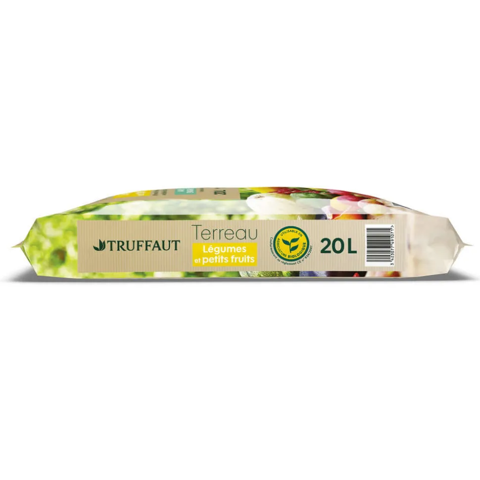 TRUFFAUT UAB - Terreau pour plants de légumes et petits fruits - sac de 20 litres