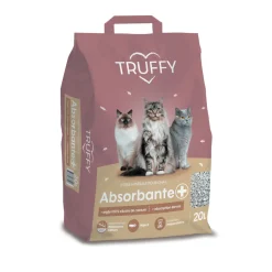 TRUFFY - Litière minérale absorbante+ pour chat 20L