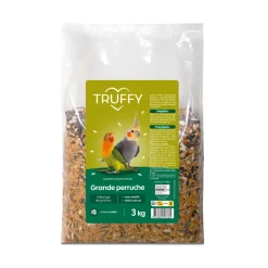 TRUFFY - Mélange de graines pour grandes perruches 3kg