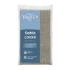 TRUFFY - Sable coloré pour aquarium d'eau douce Truffy gris 12Kg