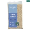 TRUFFY - Sable naturel pour aquarium d'eau douce Truffy blanc 12kg
