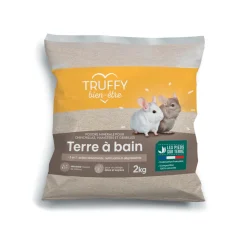 TRUFFY - Terre à bain pour chinchillas 2kg
