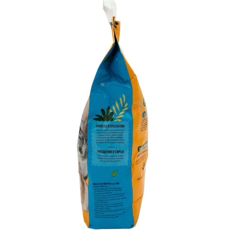 TYROL - Litière prop'o bois Tyrol : granulés bois 10L