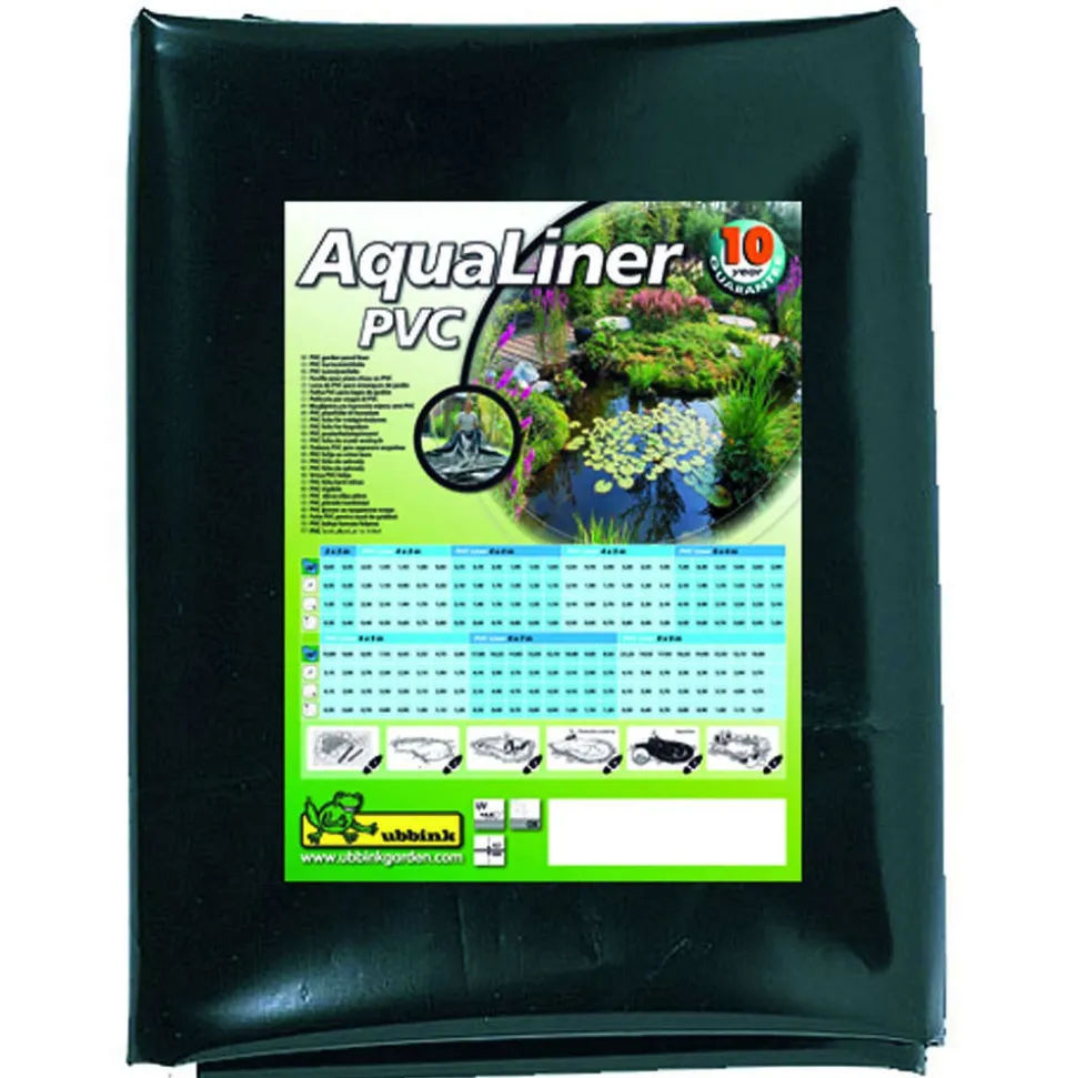 UBBINK - Bâche de bassin PVC 0,5 mm : 6x5m, 30m²