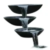 UBBINK - Fontaine à cascade de jardin coquille avec pompe 35/45/55 cm