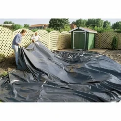 UBBINK - Ubbink bâche pour bassin de jardin / étang en pvc 6 * 7 metres noir 401398