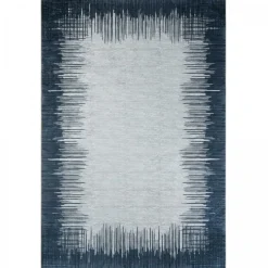 UNAMOURDETAPIS - Tapis de salon 200x290 lyn11 flona noir, facile d'entretien