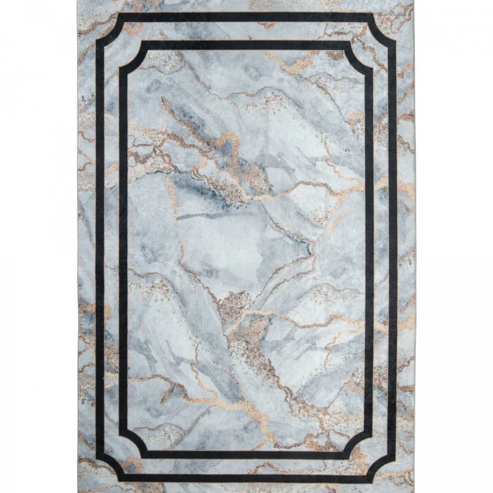 UNAMOURDETAPIS - Tapis de cuisine 80x120 lyn11 elega ecru, facile d'entretien