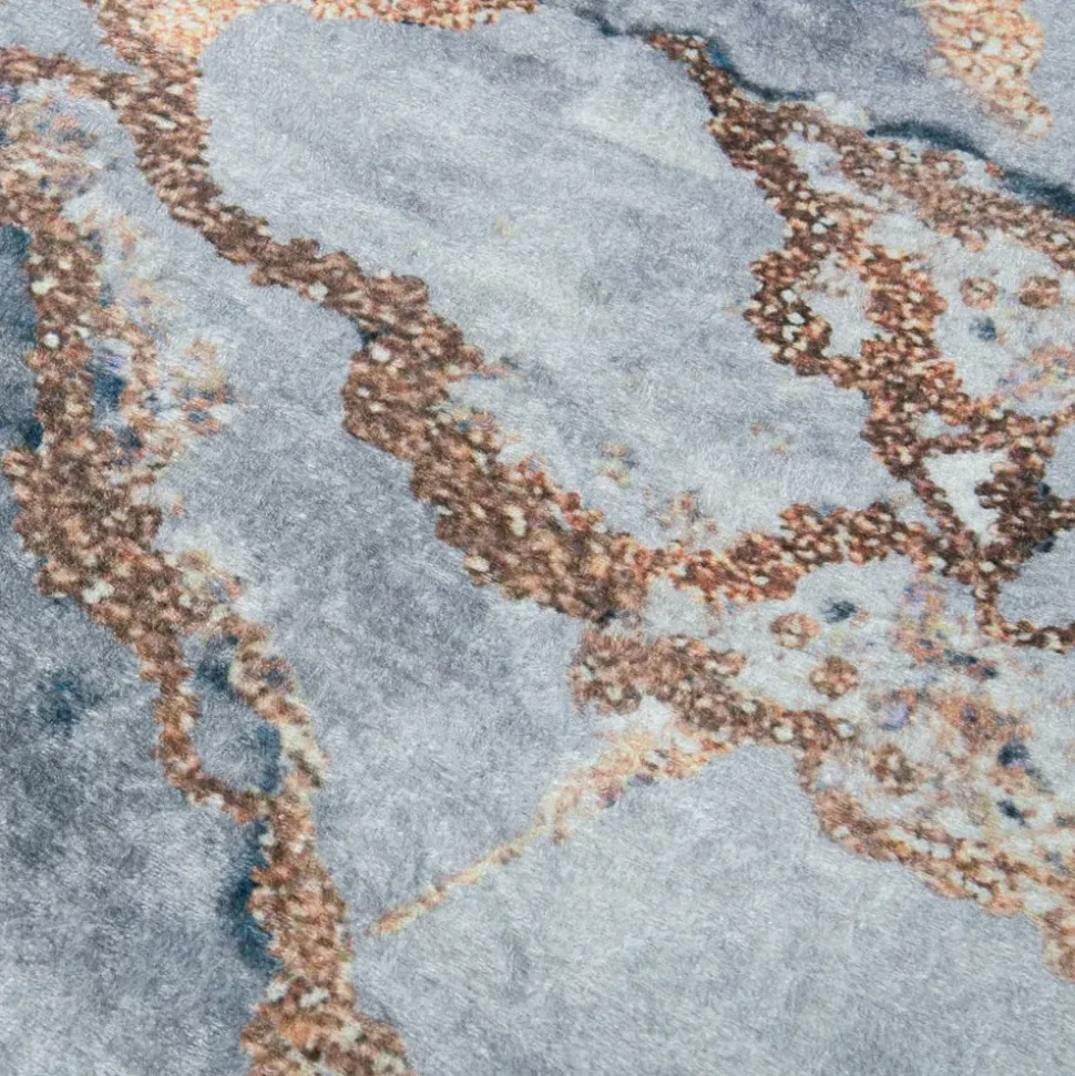 UNAMOURDETAPIS - Tapis de cuisine 80x120 lyn11 elega ecru, facile d'entretien