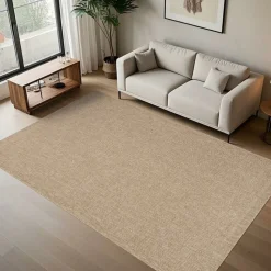 UNAMOURDETAPIS - Tapis extérieur intérieur 160x230 lyn13 reza aspect jute motif uni