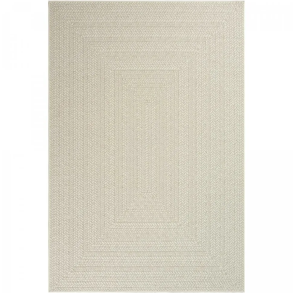 UNAMOURDETAPIS - Tapis extérieur intérieur 120x170 lyn13 rezy aspect jute ton sur ton
