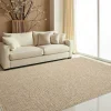 UNAMOURDETAPIS - Tapis extérieur intérieur 240x340 lyn13 reza aspect jute motif arc-en-ciel ton sur ton