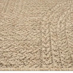 UNAMOURDETAPIS - Tapis extérieur intérieur 240x340 lyn13 reza aspect jute motif arc-en-ciel ton sur ton