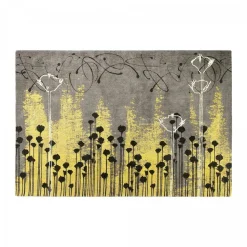 UNAMOURDETAPIS - Tapis salon 200x280 joln gris , tapis en coton