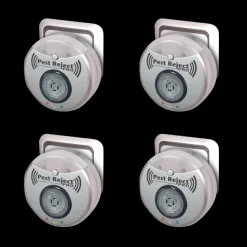 VENTEO - Pest reject pro - lot de 4 - répulsif nuisibles repulse power