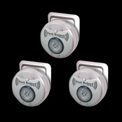 VENTEO - Pest reject pro - lot de 3 - répulsif nuisibles repulse power