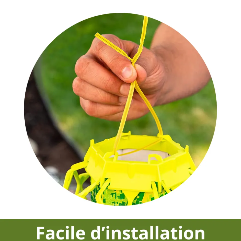 VENTEO - Tour piège à mouches et moustiques - barrage à insectes